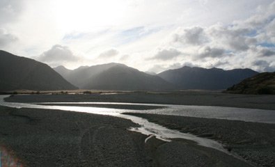 Scenery from the Tranzalpine