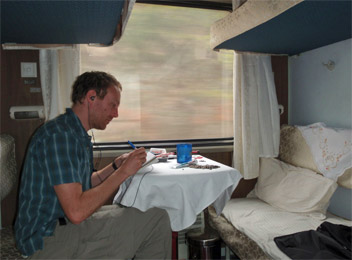 In a soft sleeper from Beijing to Hanoi