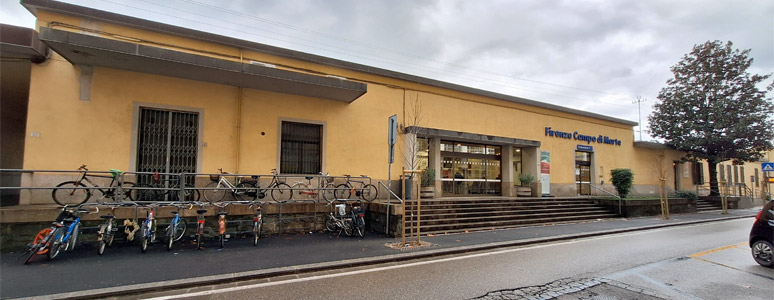 Florence Campo di Marte station exterior