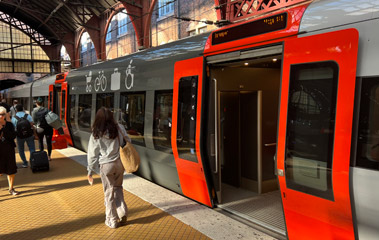Oresund train at Copenhagen