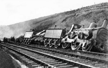 Locomotives 549 & 48 at the head of the Scotch Express