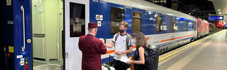 Modern Polish sleeping-car