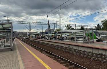 Warsaw Gdanska platforms