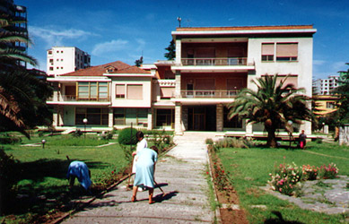 The former residence of Enver Hoxha in Tirana