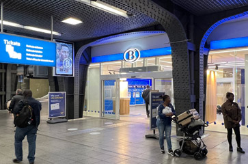 Brussels Midi domestic ticket office