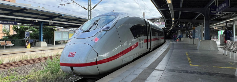 Cologne Messe/Deutz platforms