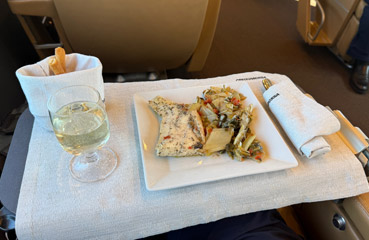 Lunch in executive class
