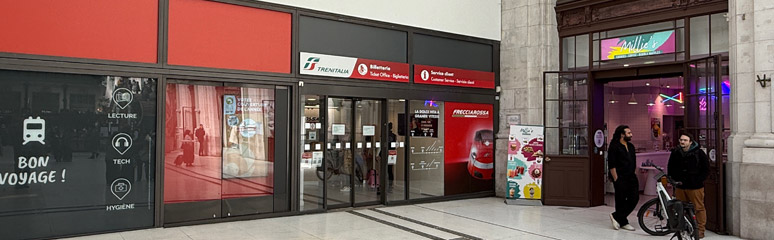 Trenitalia ticket office, Paris Gare de Lyon